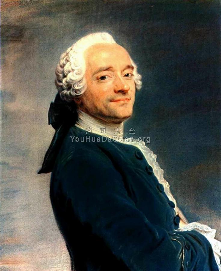 Self-Portrait - 莫里斯·昆汀·德·拉·图尔